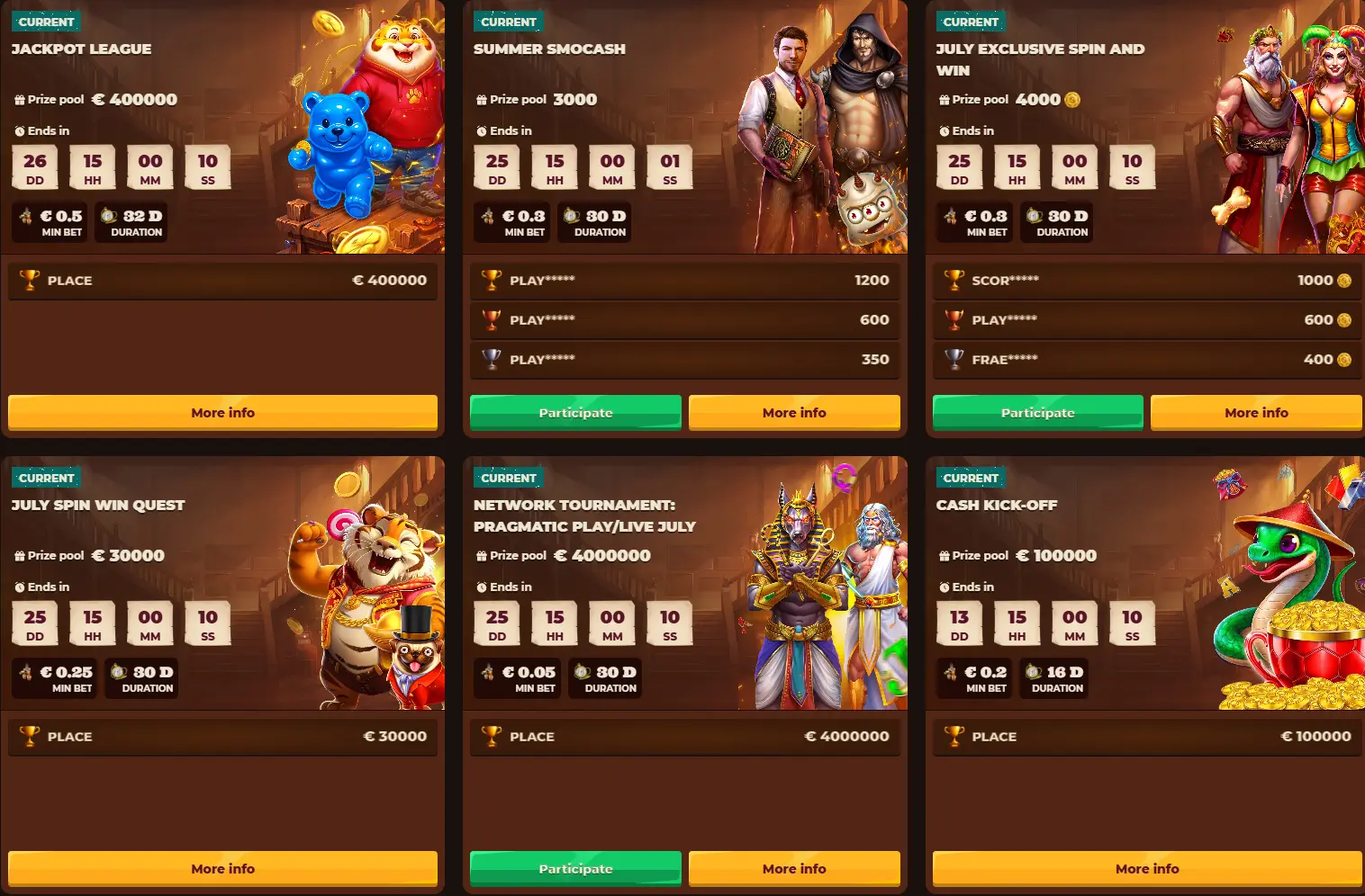 SmokAce Casino bonuses